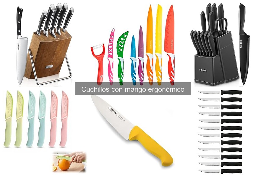 Ventajas y desventajas de cuchillos con mango ergonómico
