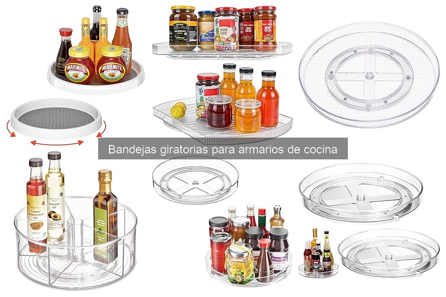 Ventajas y Desventajas de las Bandejas Giratorias de Cocina