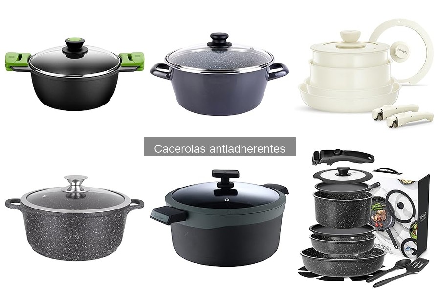 Ventajas y desventajas de las cacerolas antiadherentes