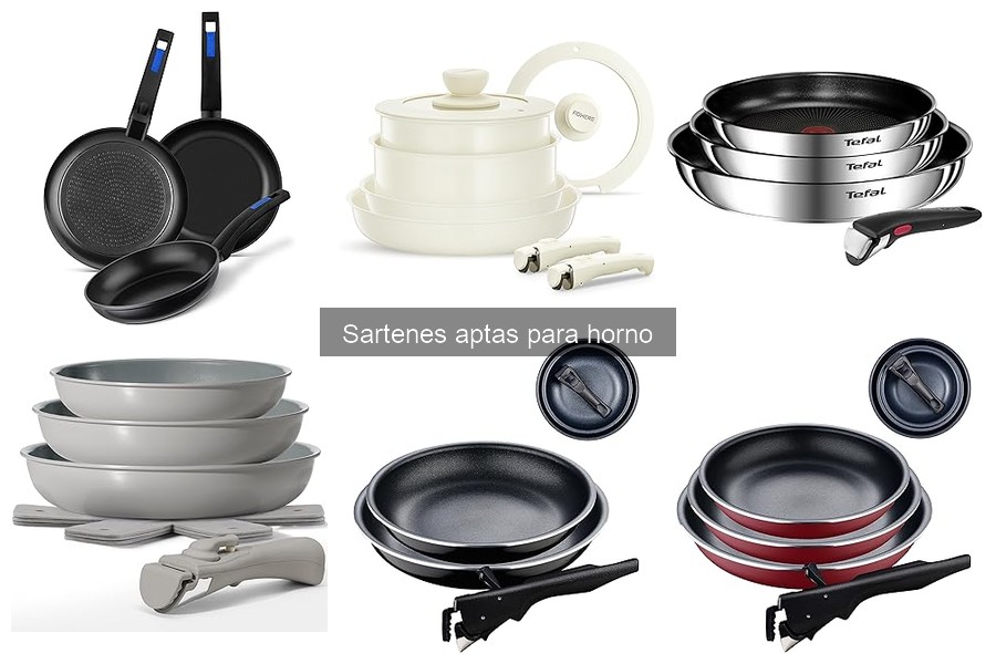 Ventajas y desventajas de las sartenes aptas para horno