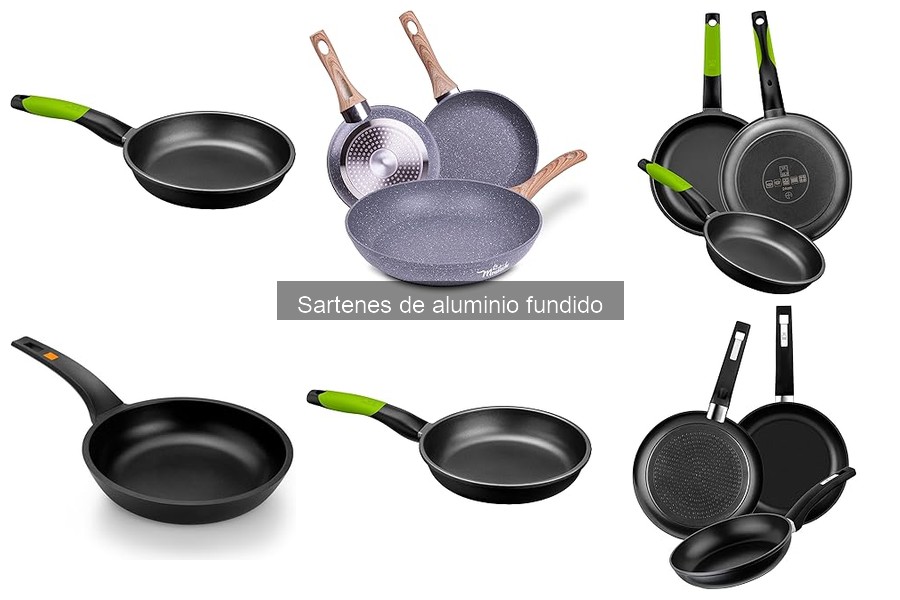 Ventajas y desventajas de las sartenes de aluminio fundido