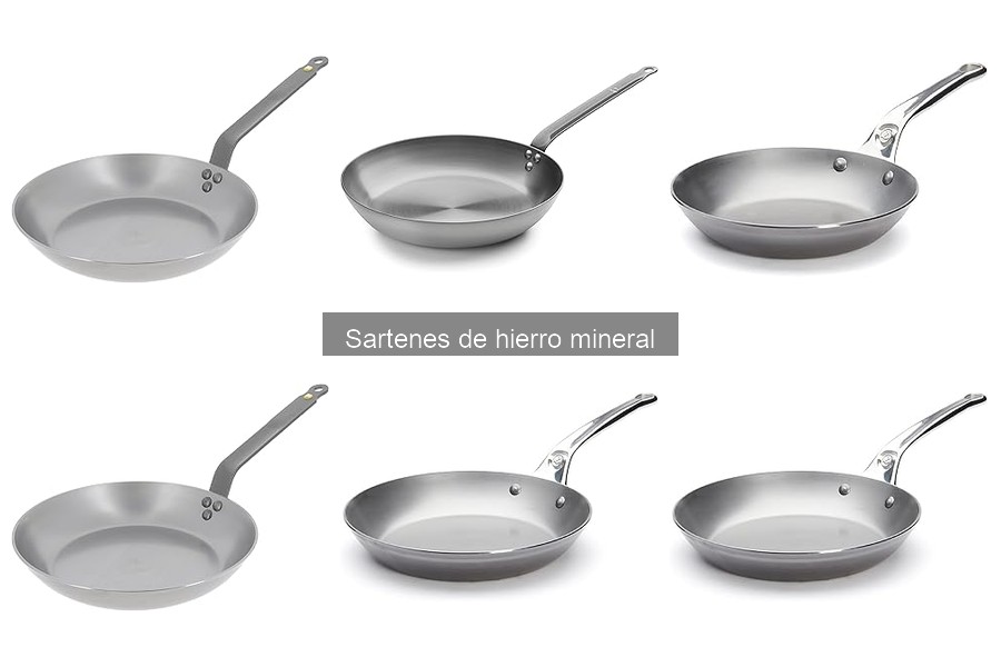 Ventajas y desventajas de las sartenes de hierro mineral