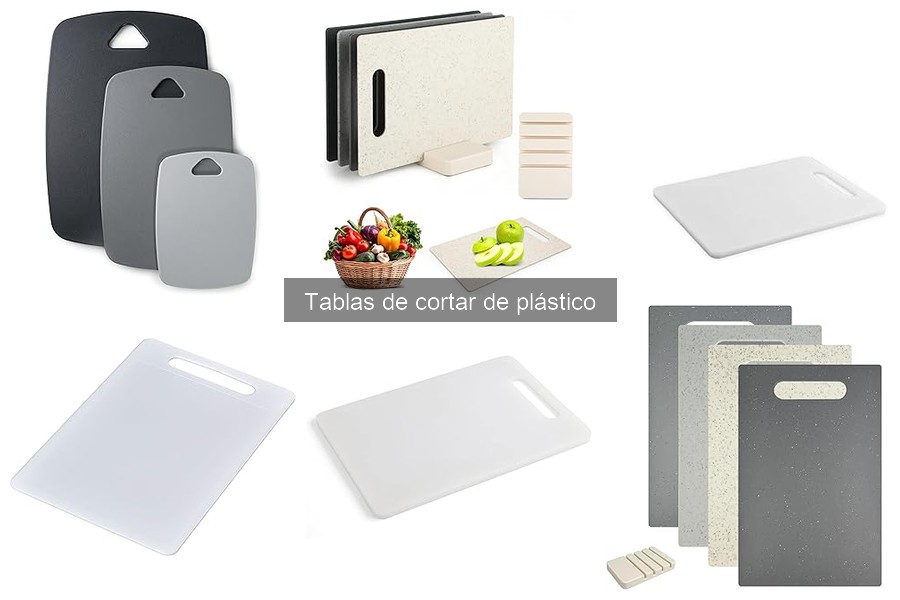Ventajas y desventajas de las tablas de cortar de plástico
