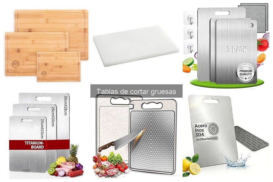 Ventajas y desventajas de las tablas de cortar gruesas