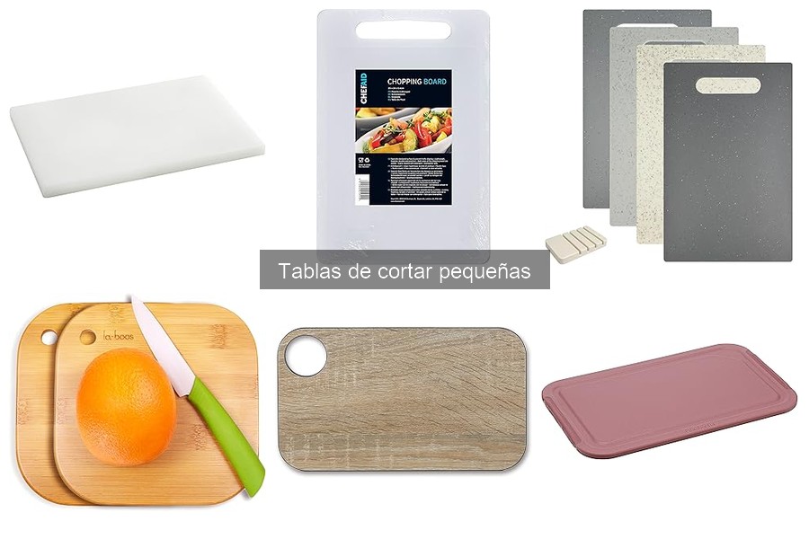 Ventajas y desventajas de las tablas de cortar pequeñas