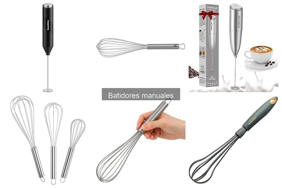 Ventajas y desventajas de los batidores manuales