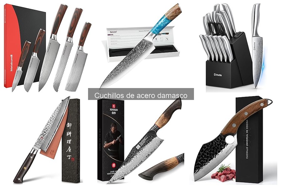 Ventajas y desventajas de los cuchillos de acero Damasco
