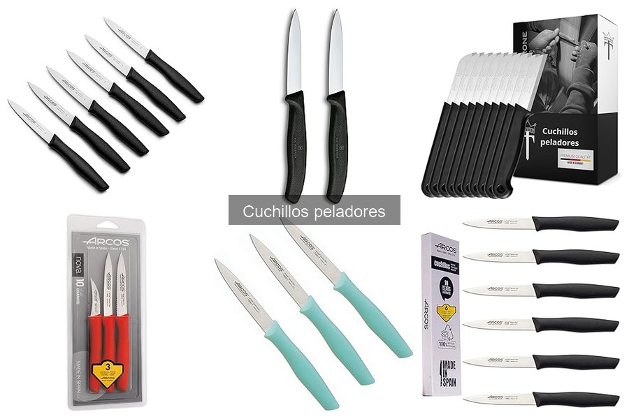 Ventajas y desventajas de los cuchillos peladores en la cocina