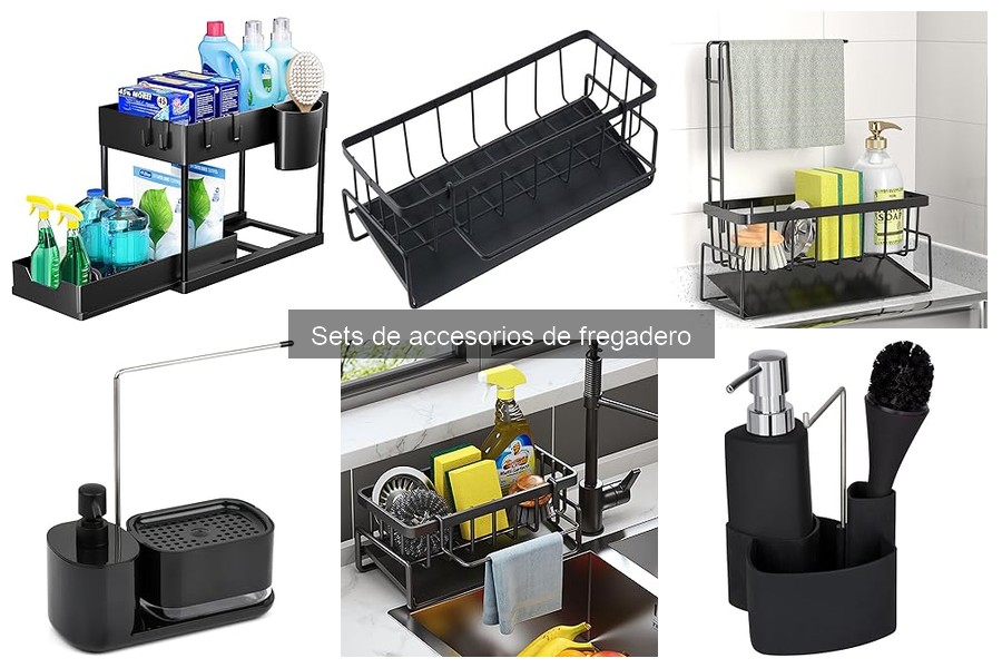Ventajas y desventajas de los sets de accesorios de fregadero
