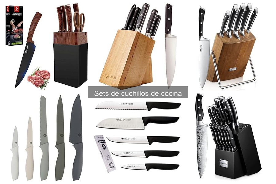 Ventajas y desventajas de los sets de cuchillos de cocina