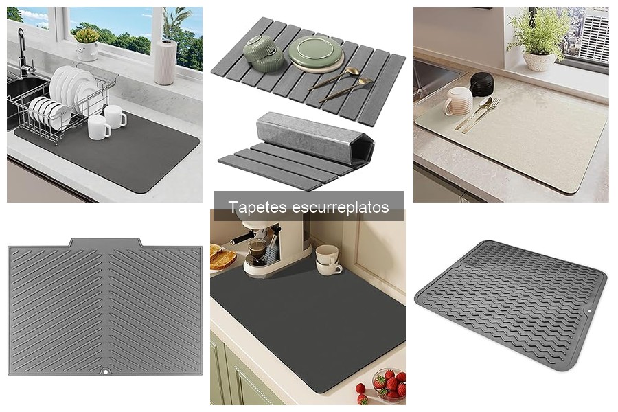 Ventajas y desventajas de los tapetes escurreplatos