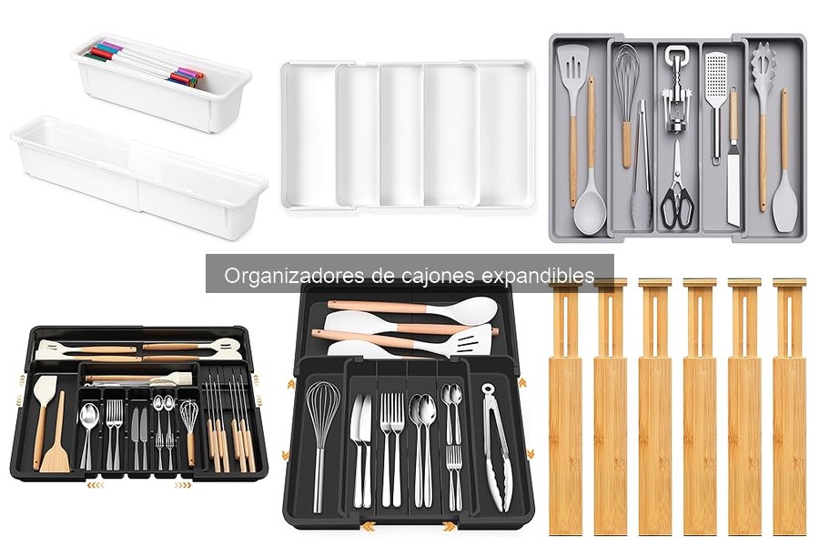 Ventajas y desventajas de organizadores de cajones expandibles