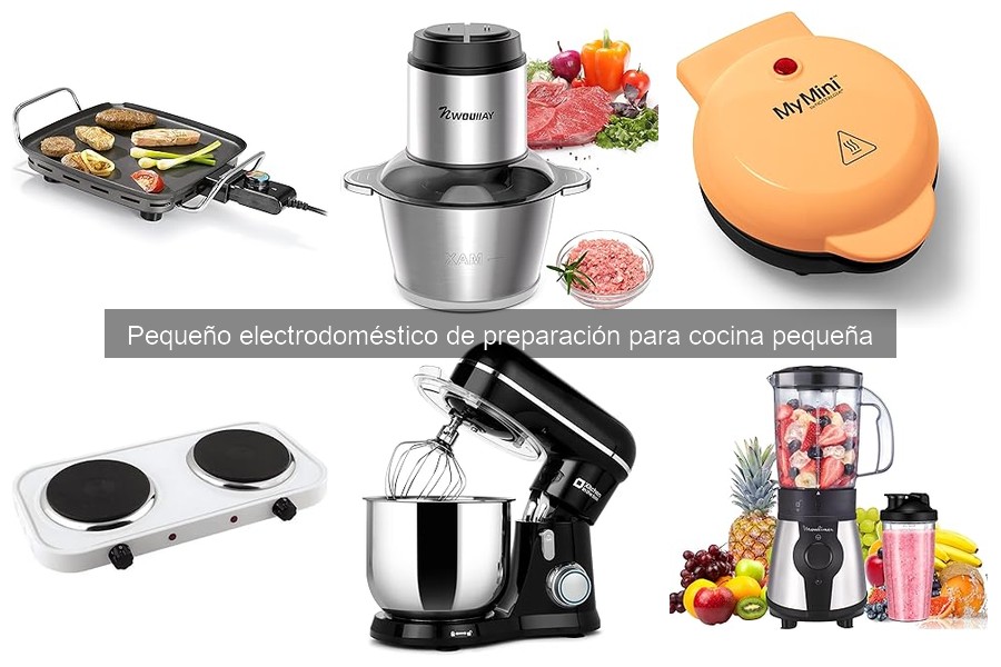 Ventajas y desventajas de pequeños electrodomésticos en cocina pequeña