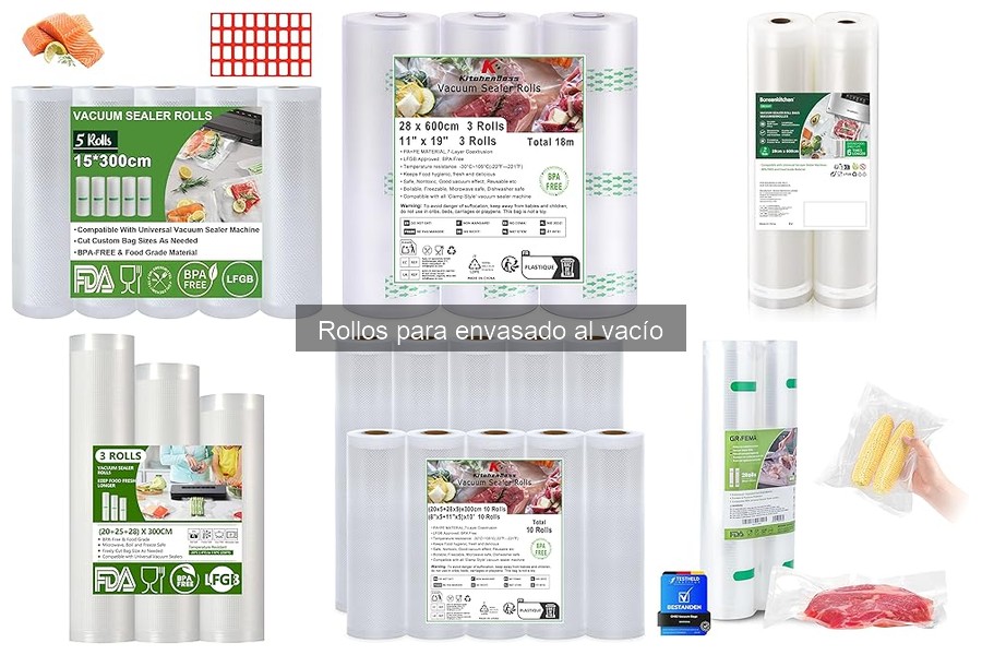 Ventajas y Desventajas de Rollos para Envasado al Vacío