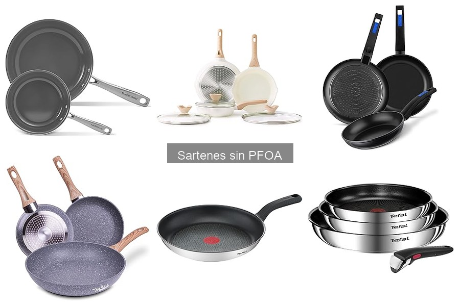 Ventajas y desventajas de sartenes sin PFOA